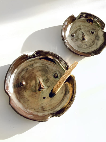 SERAMIK KÜL TABLASI // BRONZ