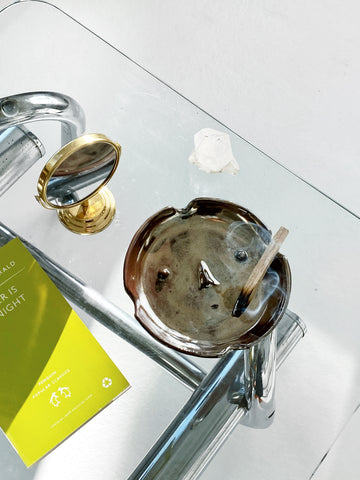 SERAMIK KÜL TABLASI // BRONZ