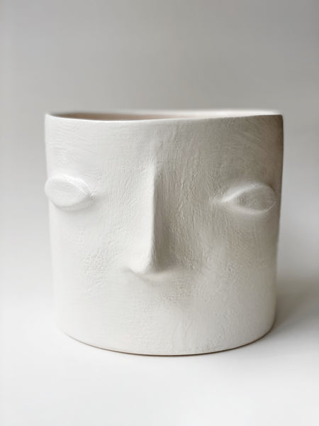 WHITE // SERAMİK SAKSI • VAZO