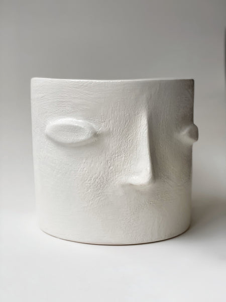 WHITE // SERAMİK SAKSI • VAZO